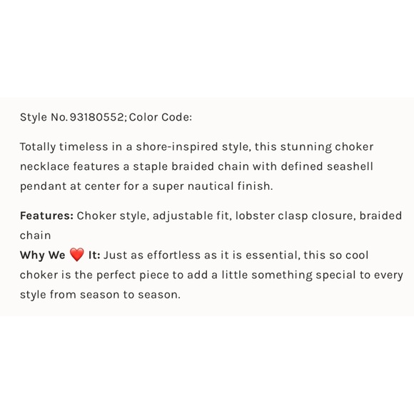 Free People Sara Choker Necklace Shell NWT - Picture 8 of 9